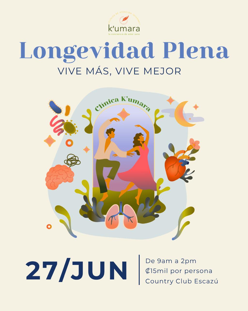Descubre como vivir más y vivir mejor en Longevidad Plena